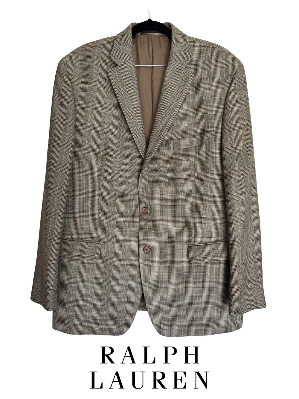 Ralph Lauren Men’s Plaid Sport Coat 44R